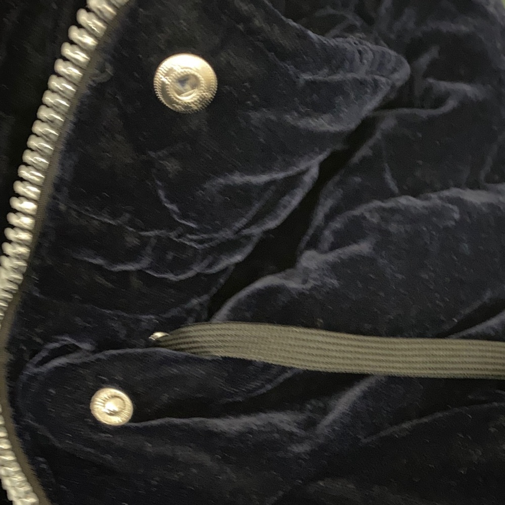 BCBGeneration Women's Velvet Hooded Bomber Coat Jacket $249 - Picture 11 of 16